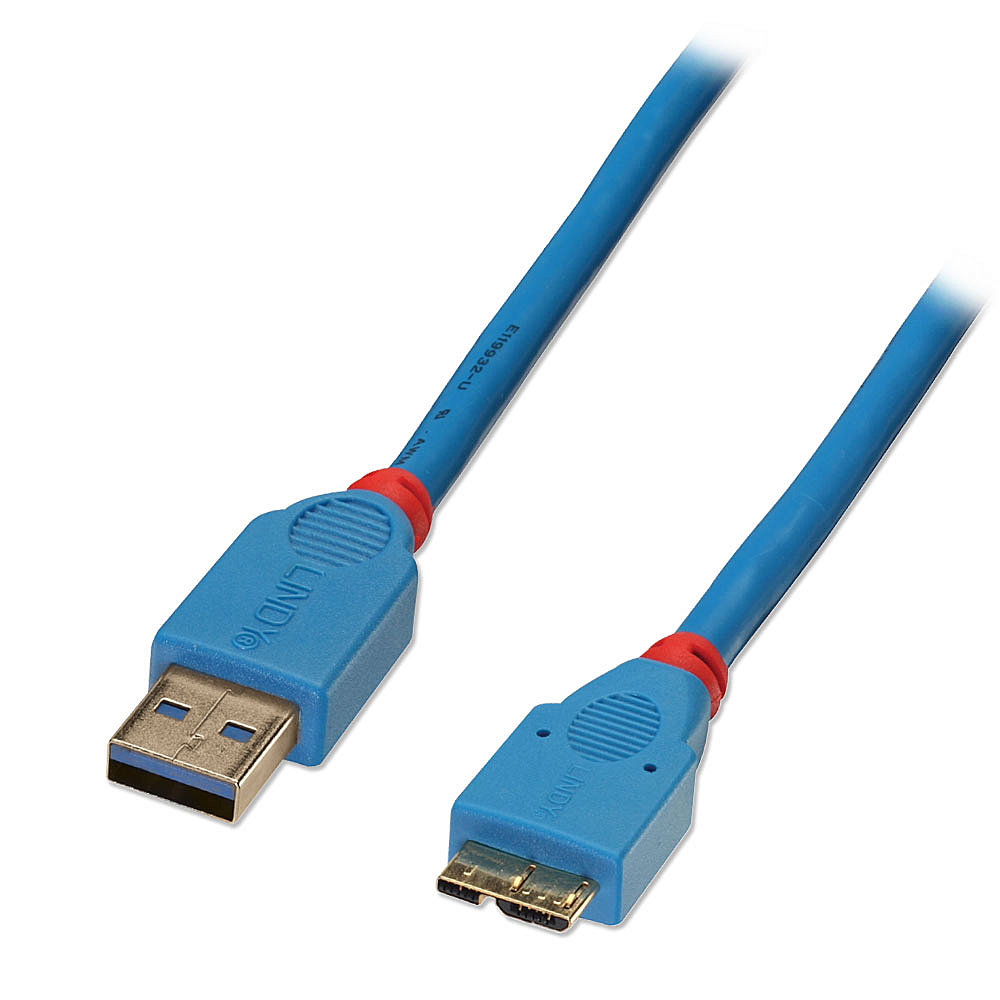Cable USB 3.0, Micro B / A, 3 m