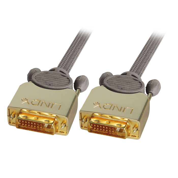 7,5m Premium Gold DVI-D Dual Link Cable