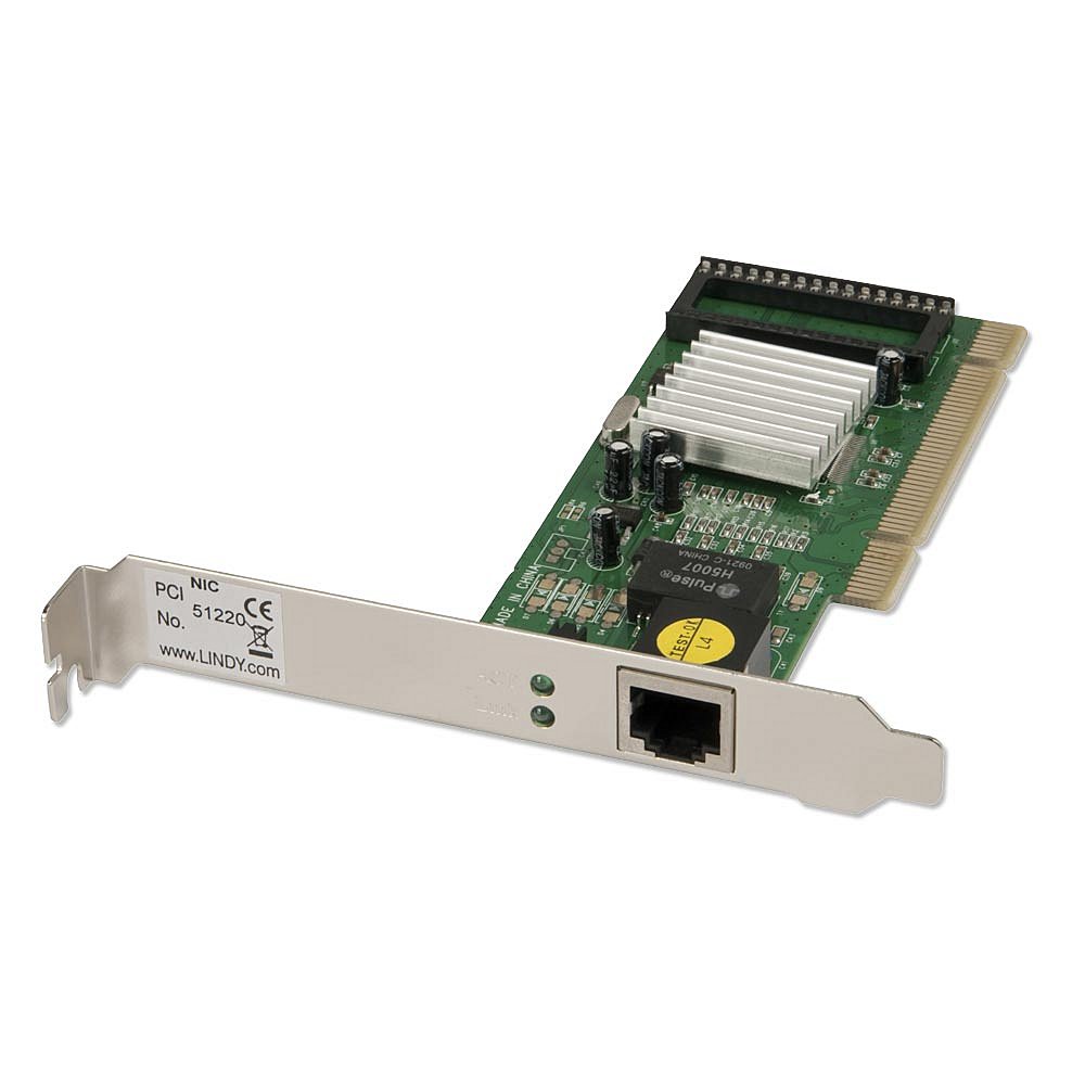 PCI (32 Bit) Gigabit Ethernet 10/100/1000 Card | $15