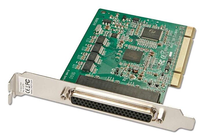 8 Port Serial RS-232, 16C950, 128 Byte FIFO PCI Card, Std Profile