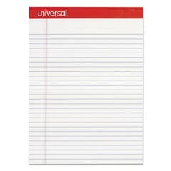 Perforated Ruled Writing Pad, Letter, White, 50 Sheet, 12/pk | $23.95